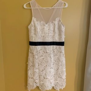 Small white lace dress. Great condition!